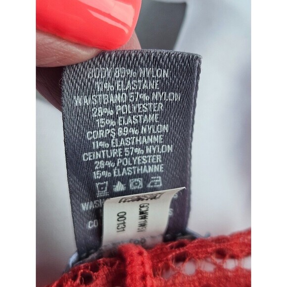 NWT AERIE Boybrief Pantie/Underwear Sz M Rose Color Lace - Picture 5 of 5